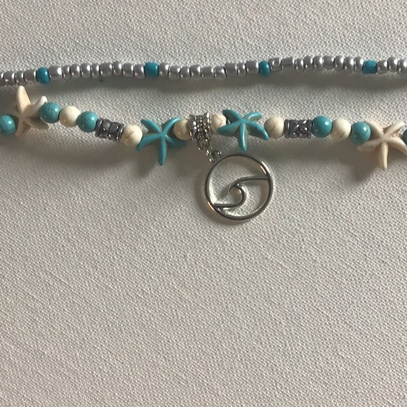 Boho Style Beach Ankle Bracelet - Picture 2 of 4